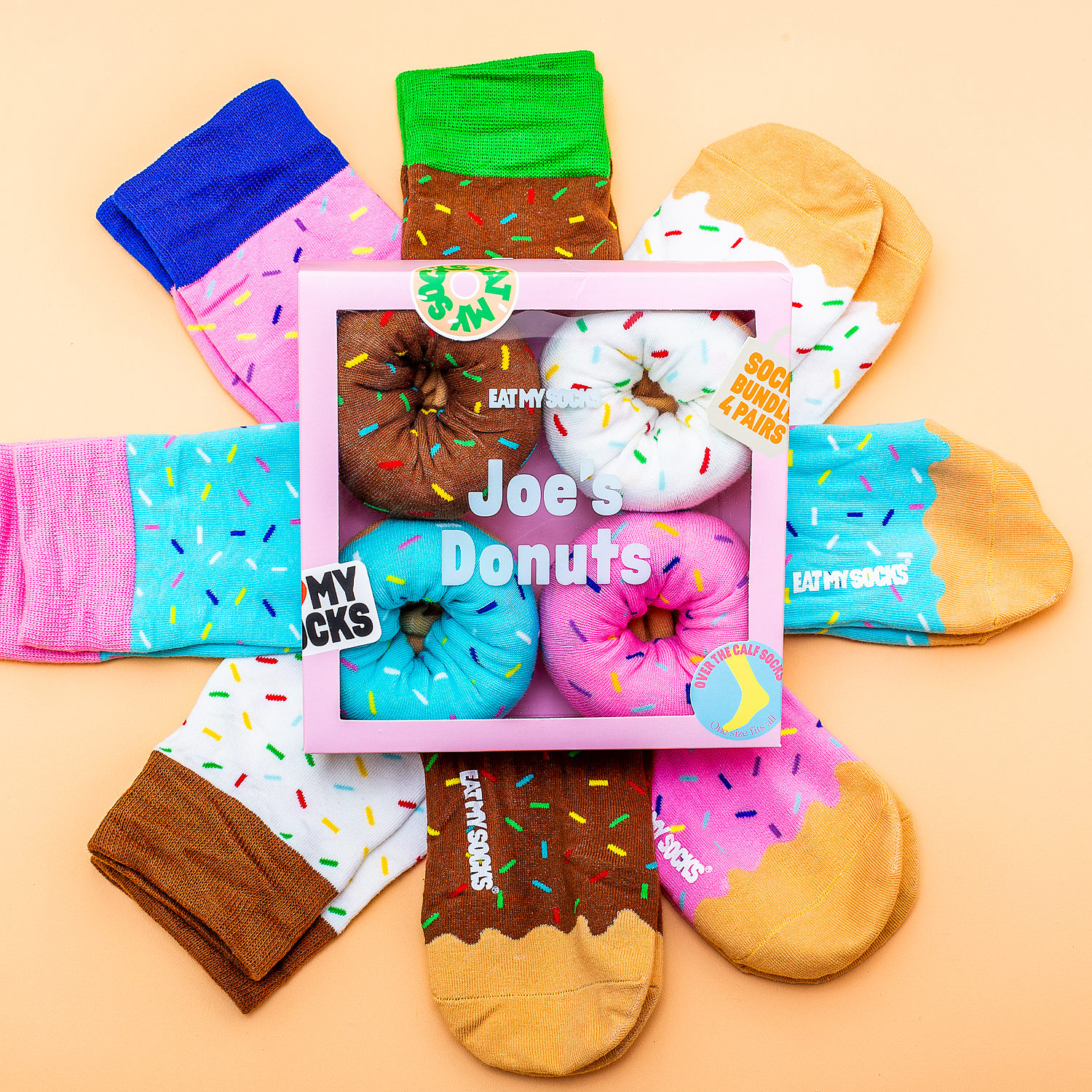 257634-Eat-My-Socks-Joes-Donuts-sokken-set-van-4-1