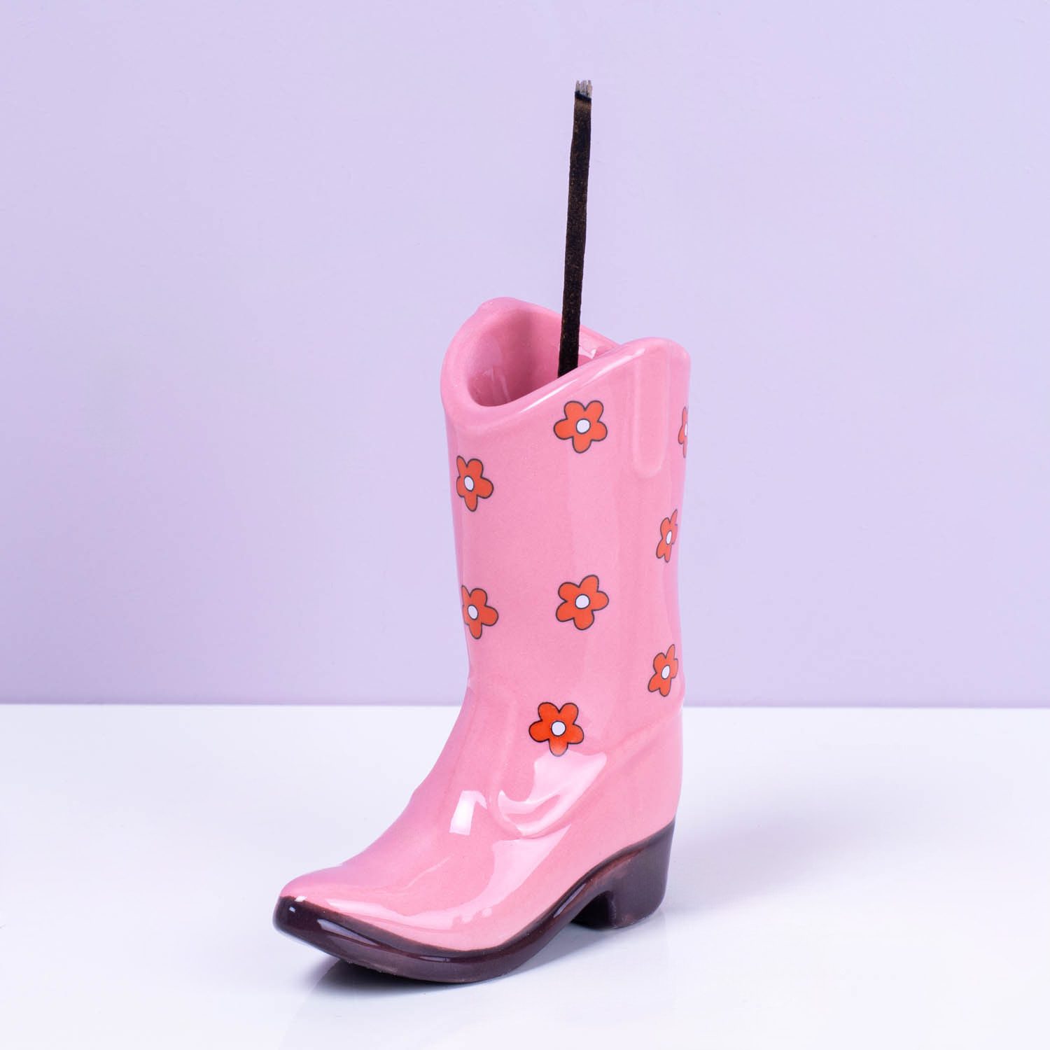 110034-The-Wow-Effect-DOIY-Incense-Holder-Rodeo-Cowboy-Boot-Pink-1-1