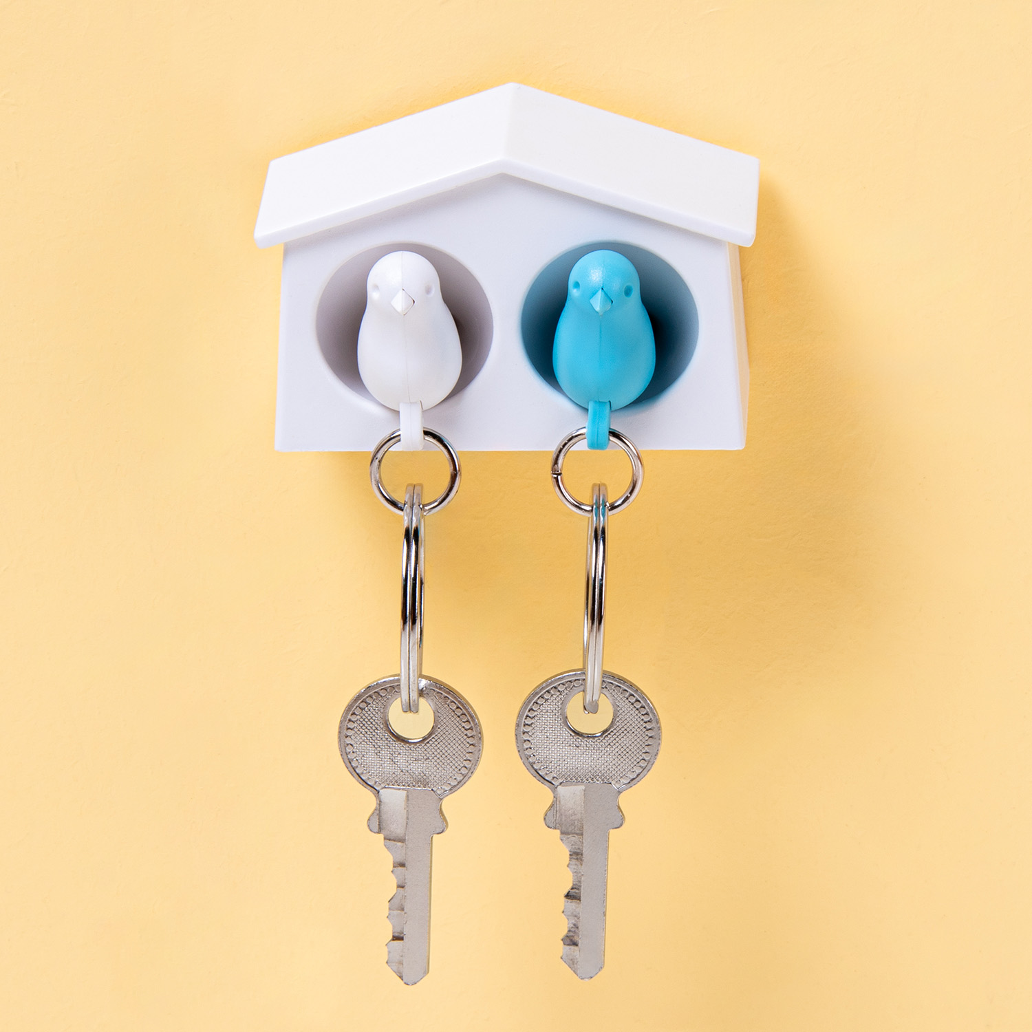 627908-Qualyco-Mini-Sparrow-Duo-Sleutelhanger-Wit-Blauw-1-1